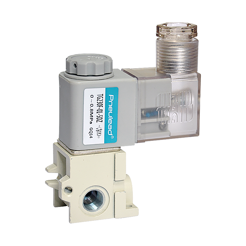 Válvula solenoide de tres vías serie TG